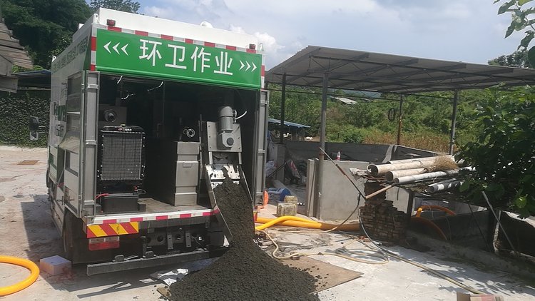石河镇污泥干湿分离技术